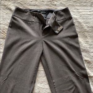 Gray dress pants